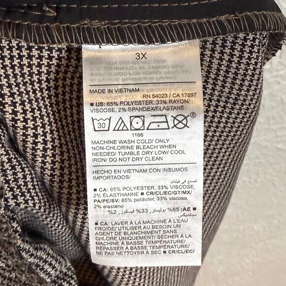 Old Navy Billie High Rise Comfort Waistband Straight Leg Trouser Pant NWT 3X - Picture 5 of 5